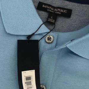 Men’s size L baby blue polo